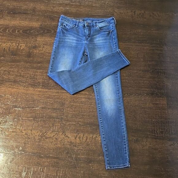 Armani Exchange Super Skinny High-waisted Blue Jeans - Picture 3 of 11